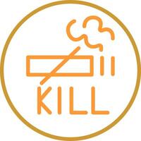 Smoking Kills Vector Icon