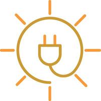Electricity Vector Icon