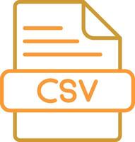 CSV Vector Icon