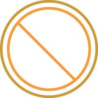 Prohibited Vector Icon