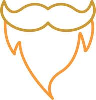 Beard and Moustache II Vector Icon