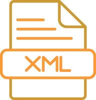 XML Vector Icon