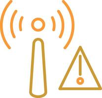 Non Ionizing Radiation Vector Icon