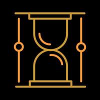 reloj de arena vector icono