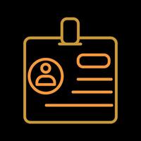 Identification Vector Icon