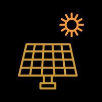 Solar Panel Vector Icon