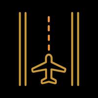 Runway Vector Icon