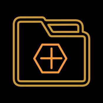 Create Folder Vector Icon