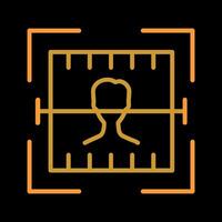 Face Scan Vector Icon