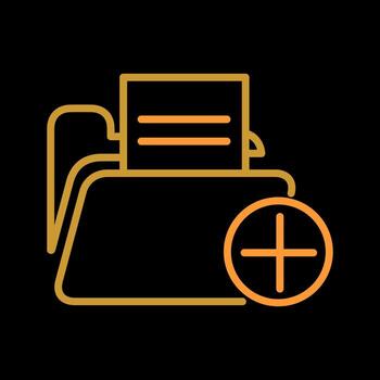 Create Folder Vector Icon