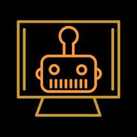 Artificial Bot Vector Icon
