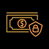 Secure Money Vector Icon