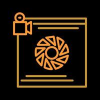 Camera Lens Vector Icon