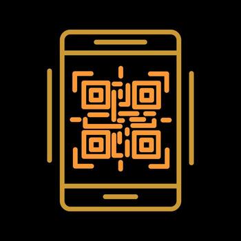 QR Code Vector Icon