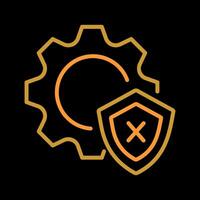 Unprotected Vector Icon