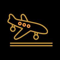 Flight Landing Vector Icon