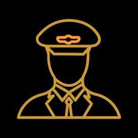Flight Captain Vector Icon