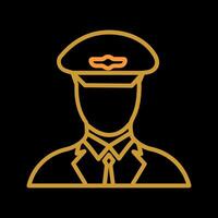 Flight Captain Vector Icon