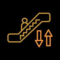 Escalator Vector Icon