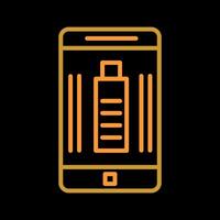 Mobile Battery Vector Icon