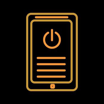 Shutdown Button Vector Icon