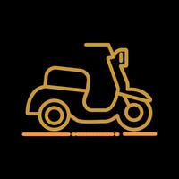 Scooter Vector Icon