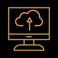 Cloud Backup Vector Icon