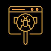 Web Bug Vector Icon