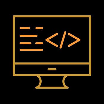 Coding Vector Icon