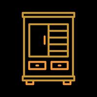 Shelves Cabinet Vector Icon