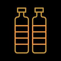 Bottle in Water Vector Icon