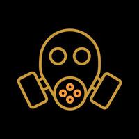 Gas Mask Vector Icon