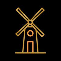 Windmill Vector Icon