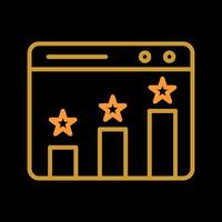 Website Ranking Vector Icon