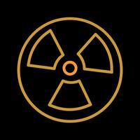 icono de vector nuclear