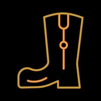 Cowboy Boot Vector Icon