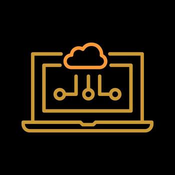 informática vector icono