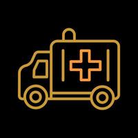 Ambulance Vector Icon