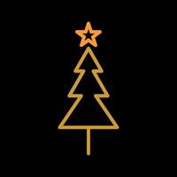 Christmas Tree Vector Icon