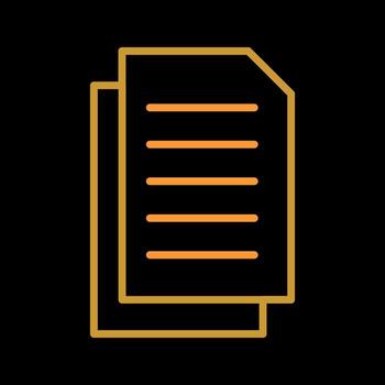 icono de vector de documento