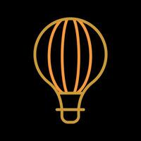 Hot Air Balloon Vector Icon