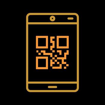 icono de vector de código de patrón