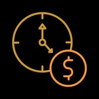 Time is Money Vector Icon