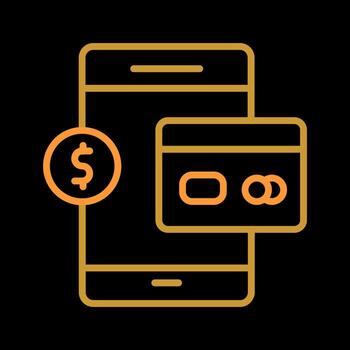 icono de vector de método de pago