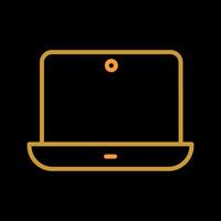 icono de vector de laptop