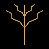 Tree with no leaves Vector Icon