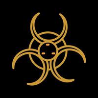 Biohazard Vector Icon