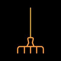 Gardening Fork Vector Icon