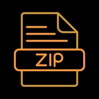 ZIP Vector Icon