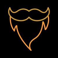 Beard and Moustache II Vector Icon